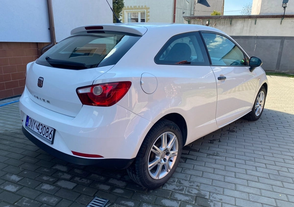 Seat Ibiza cena 16999 przebieg: 118368, rok produkcji 2011 z Nysa małe 352